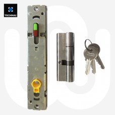 Technal Patio Door Lock with Cylinder
